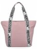 Modna Torebka Damska Shopper Bag firmy Herisson 1502H431 Pudrowy Róż